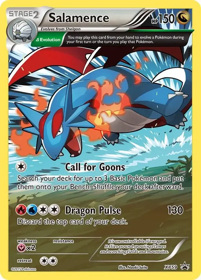 Salamence - Pokemon XY Promos #XY59