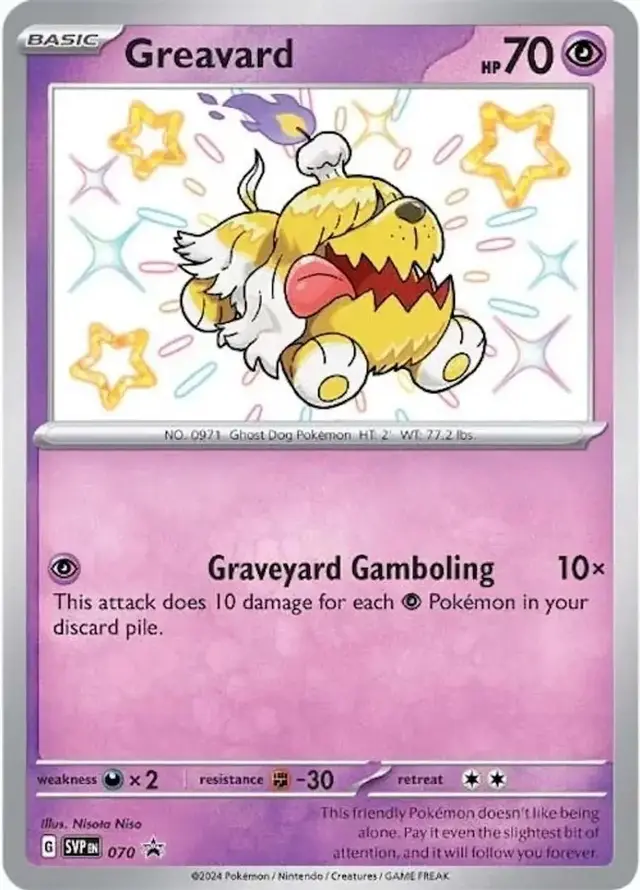 Greavard - Pokemon Scarlet & Violet Promos #70