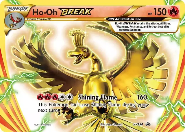 Ho-Oh BREAK - Pokemon XY Promos #XY154