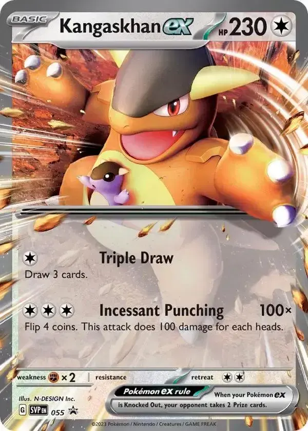 Kangaskhan ex - Pokemon Scarlet & Violet Promos #55