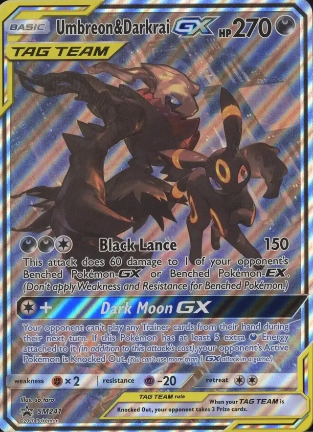 Umbreon & Darkrai GX [Jumbo]
