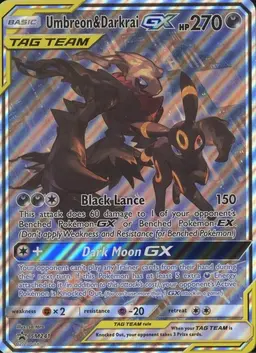 Umbreon & Darkrai GX [Jumbo] #SM241 - Pokemon Jumbo Cards
