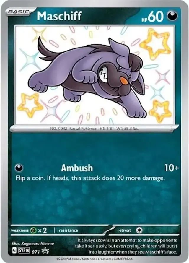Maschiff - Pokemon Scarlet & Violet Promos #71