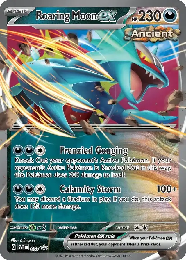 Roaring Moon ex - Pokemon Scarlet & Violet Promos #67