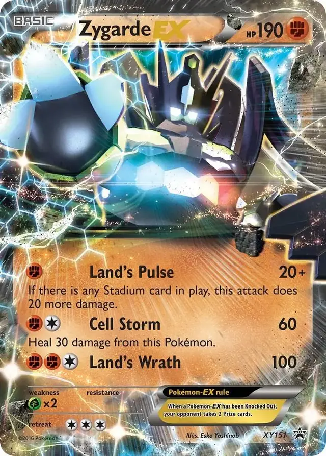 Zygarde EX - Pokemon XY Promos #XY151