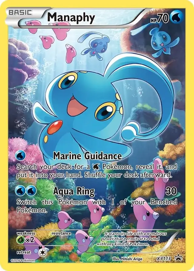Manaphy - Pokemon XY Promos #XY113