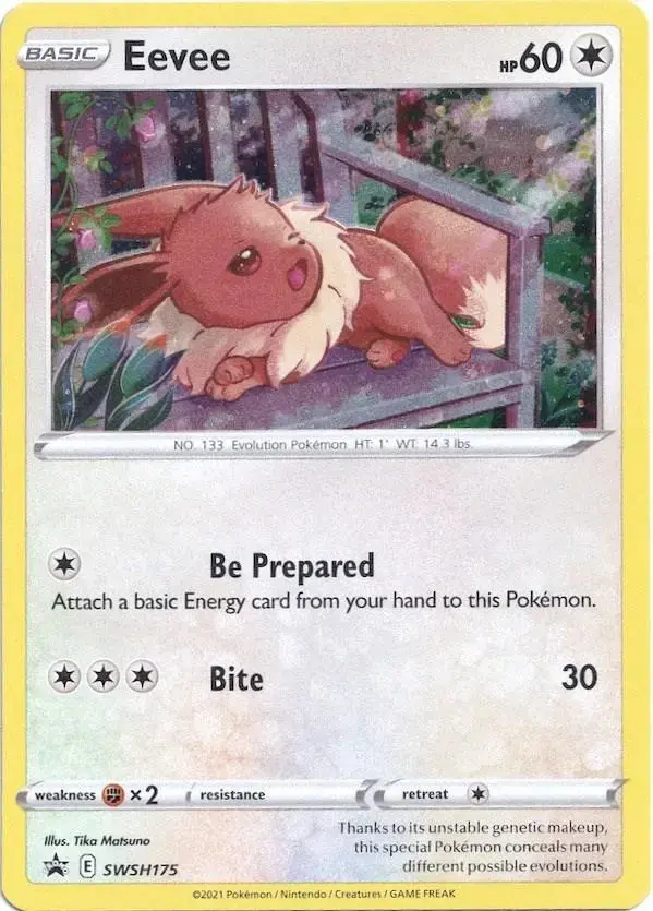 Eevee - Pokemon Sword & Shield Promos #SWSH175