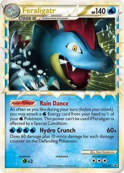 Feraligatr Prime #HGSS07 - Pokemon HGSS Promos