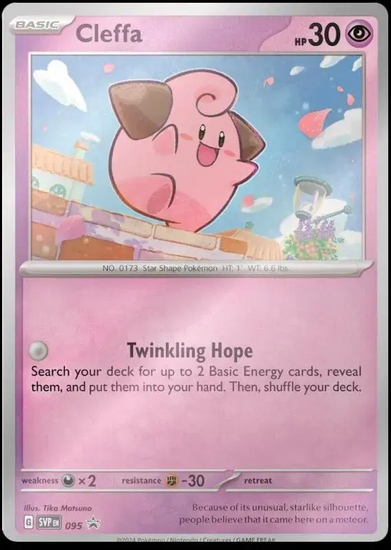 Cleffa - Pokemon Scarlet & Violet Promos #95