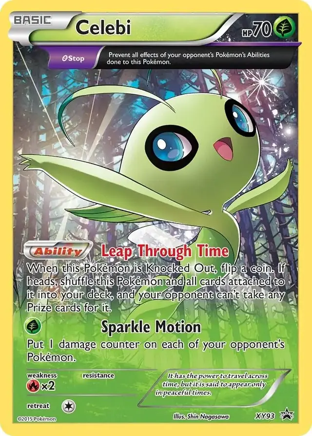 Celebi - Pokemon XY Promos #XY93