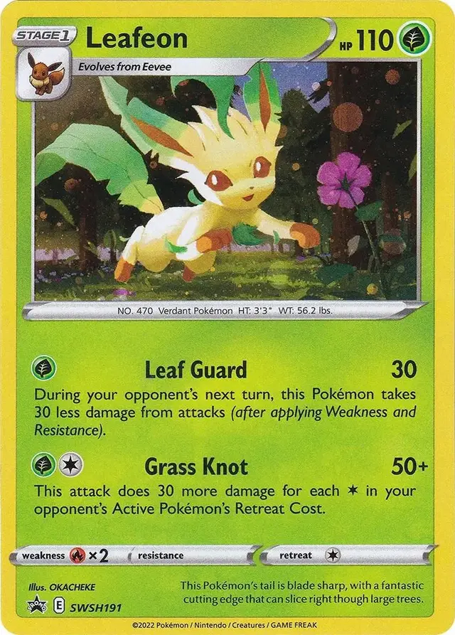 Leafeon - Pokemon Sword & Shield Promos #SWSH191