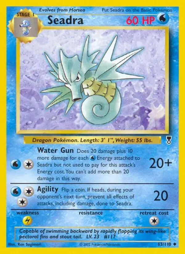 Seadra - Pokemon Legendary Collection #63
