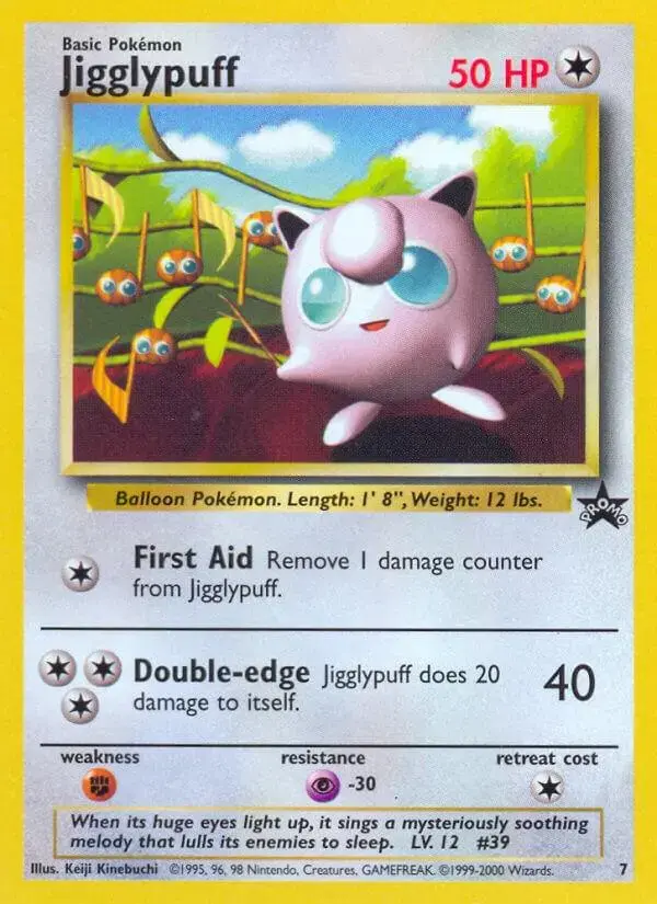 Jigglypuff - Pokemon WoTC Promos #7