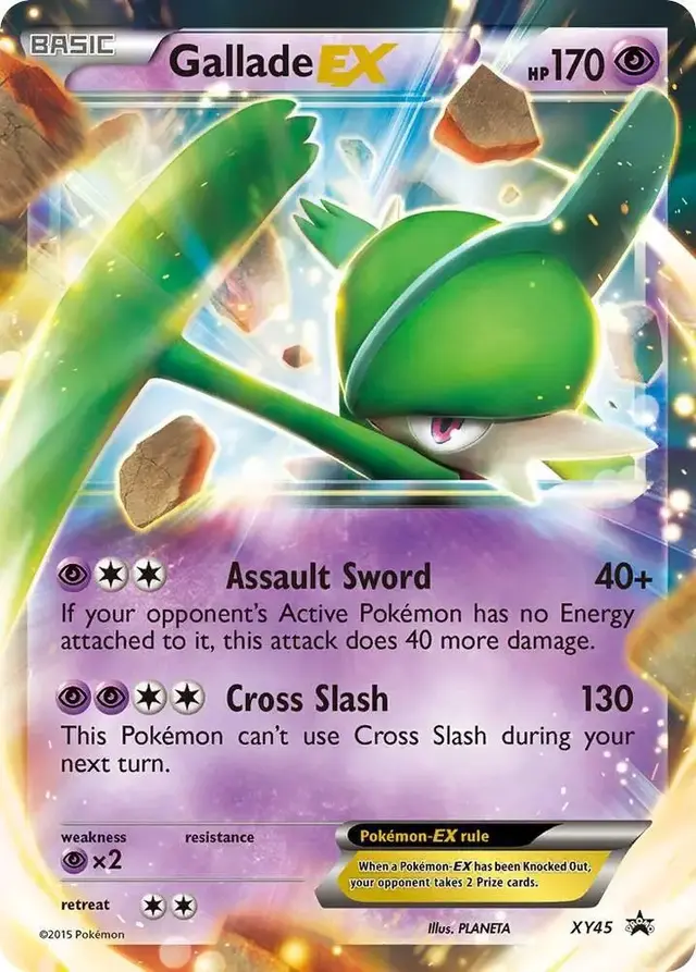 Gallade EX - Pokemon XY Promos #XY45