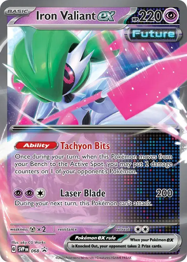 Iron Valiant ex - Pokemon Scarlet & Violet Promos #68