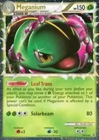 Meganium Prime - Pokemon HGSS Promos #HGSS08