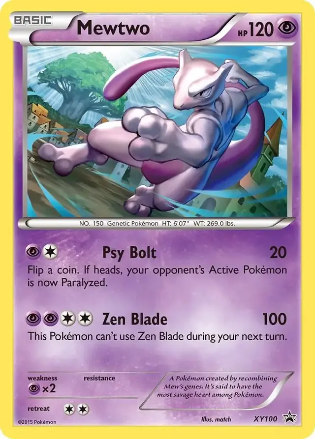 Mewtwo - Pokemon XY Promos #XY100