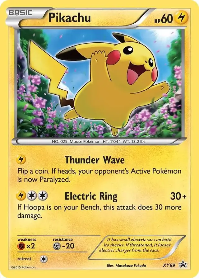 Pikachu - Pokemon XY Promos #XY89