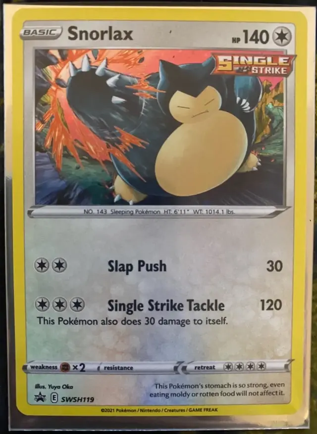 Snorlax [Holo] - Pokemon Sword & Shield Promos #SWSH119