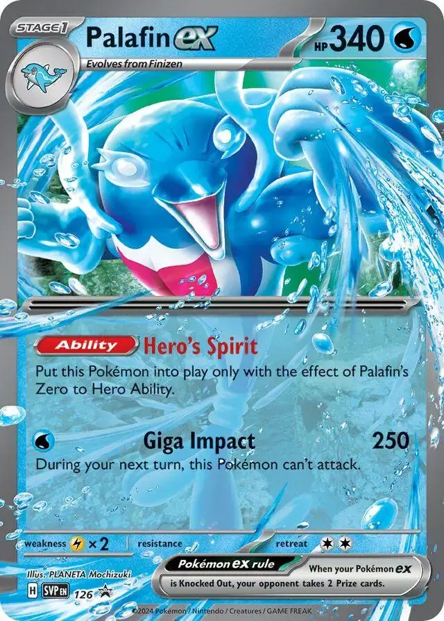 Palafin Ex - Pokemon Scarlet & Violet Promos #126