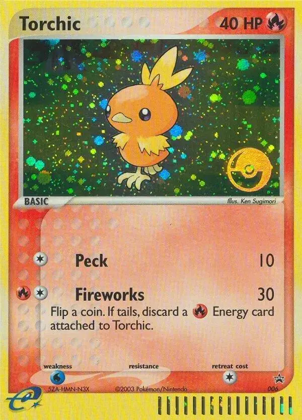 Torchic - Pokemon Nintendo Promos #006