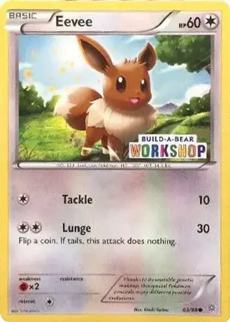 Eevee [Build-A-Bear] - Pokemon Promo #63