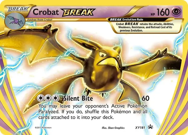 Crobat BREAK - Pokemon XY Promos #XY181