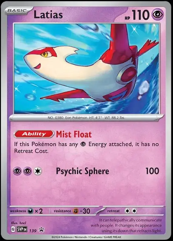 Latias - Pokemon Scarlet & Violet Promos #139