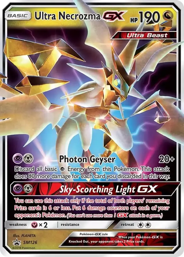 Ultra Necrozma GX - Pokemon SM Promos #SM126