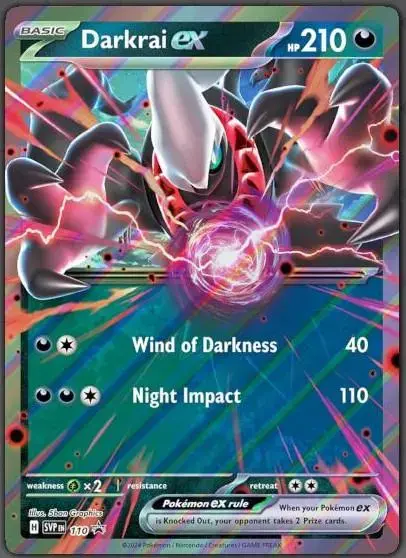 Darkrai Ex - Pokemon Promo #110