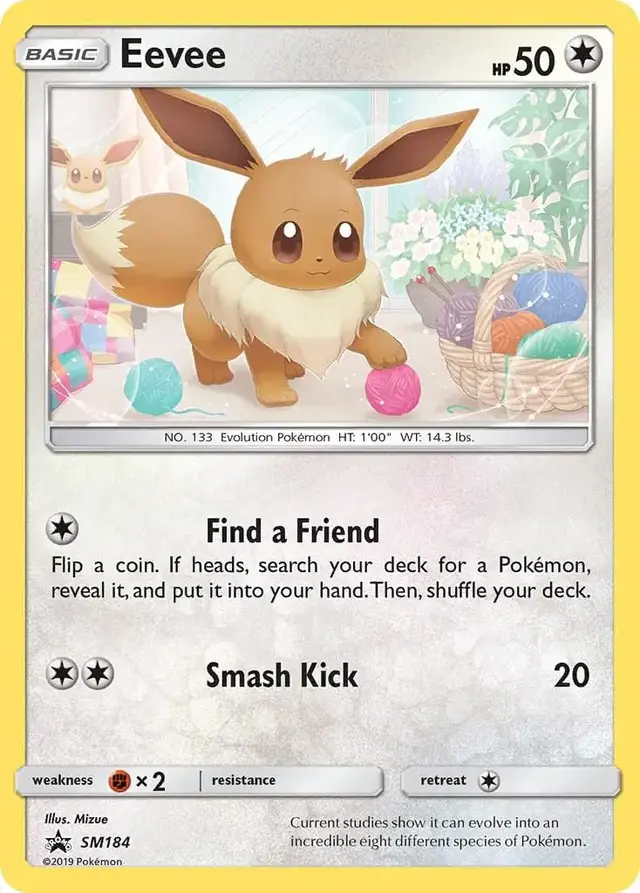 Eevee - Pokemon SM Promos #SM184