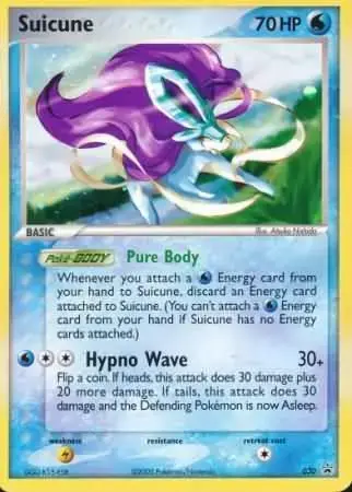 Suicune - Pokemon Nintendo Promos #030