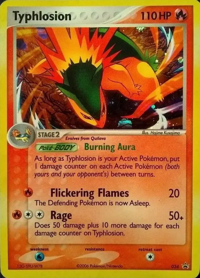 Typhlosion - Pokemon Nintendo Promos #34
