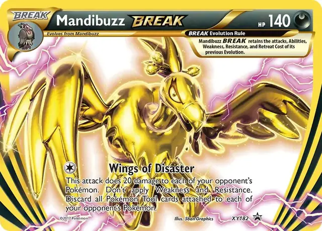 Mandibuzz BREAK - Pokemon XY Promos #XY182
