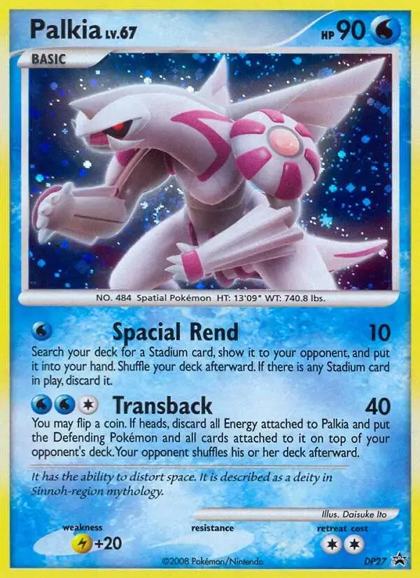 Palkia - Pokemon Diamond and Pearl Promos #DP27