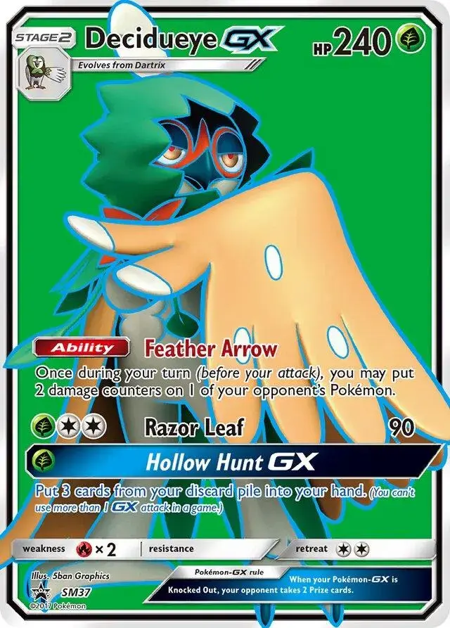 Decidueye GX - Pokemon SM Promos #SM37