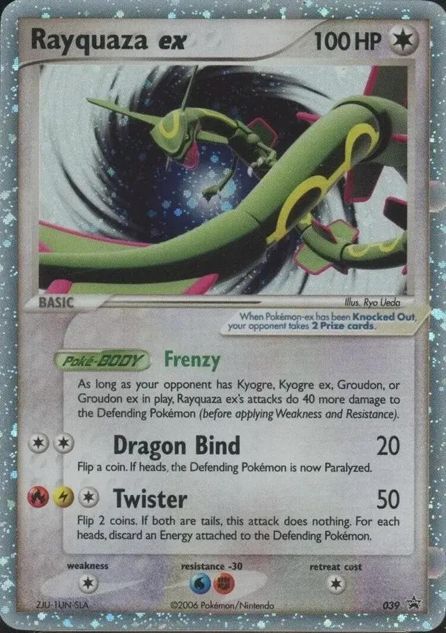 Rayquaza ex - Pokemon Nintendo Promos #39