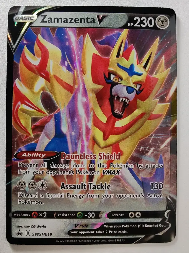 Zamazenta V - Pokemon Sword & Shield Promos #SWSH019