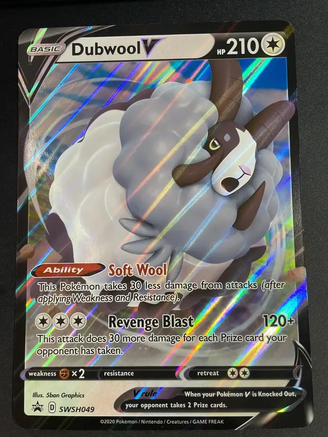 Dubwool V - Pokemon Sword & Shield Promos #SWSH049