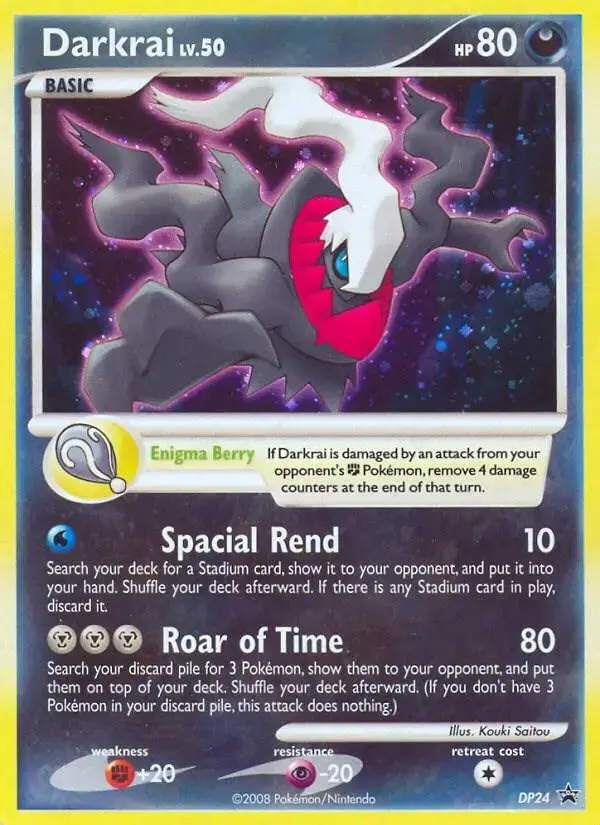 Darkrai - Pokemon Diamond and Pearl Promos #DP24