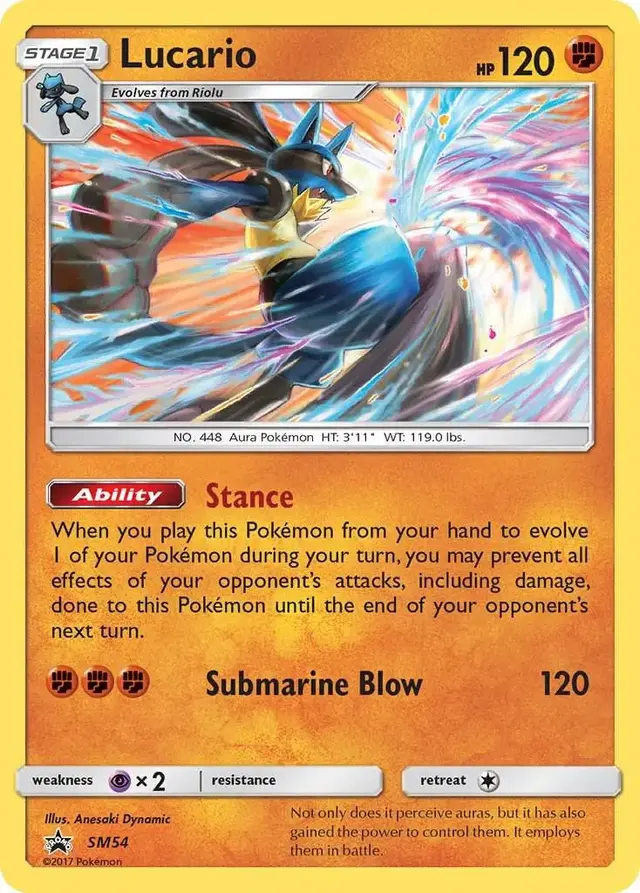 Lucario - Pokemon SM Promos #SM54