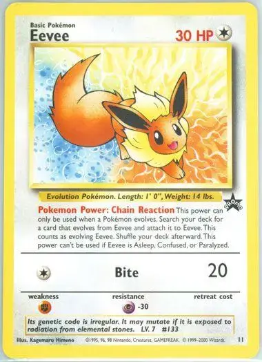 Eevee [Jr Stamp Rally] - Pokemon WoTC Promos #11