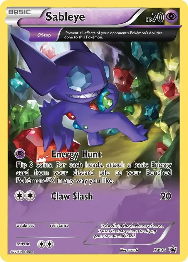 Sableye - Pokemon XY Promos #XY92