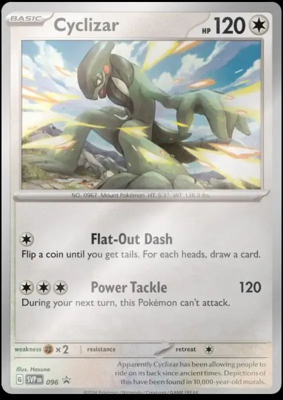 Cyclizar - Pokemon Scarlet & Violet Promos #96
