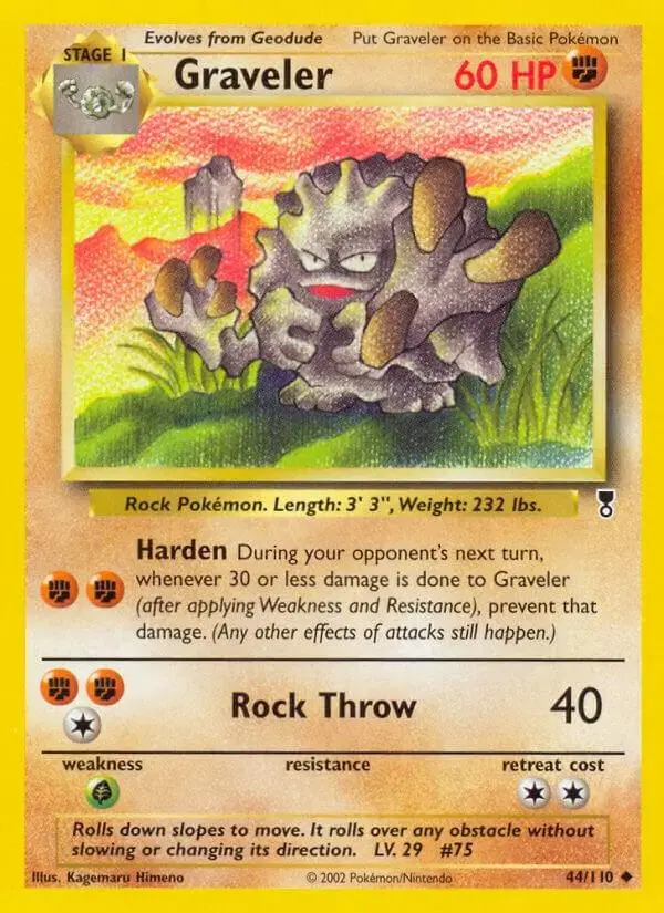 Graveler - Pokemon Legendary Collection #44