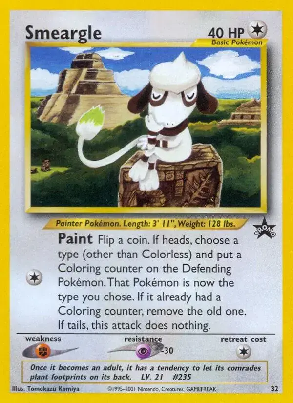 Smeargle - Pokemon WoTC Promos #32