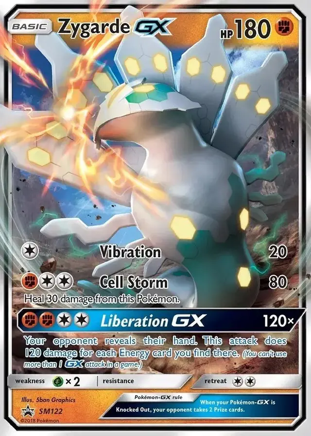 Zygarde GX - Pokemon SM Promos #SM122