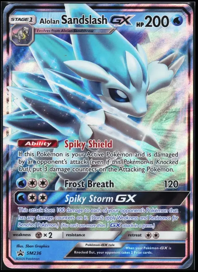 Alolan Sandslash GX