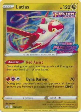 Latias - Pokemon Sword & Shield Promos #SWSH171
