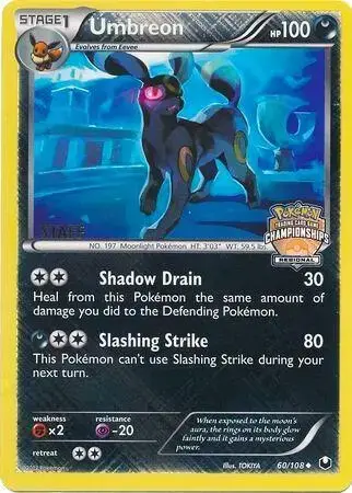 Umbreon [Regional Championship Staff] - Pokemon Tournament Promos #60